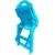 Scaunel din plastic cu spatar pliabil pentru copii Blue