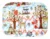 Scutec din muselina tetra 70×80 cm model Forest Animals