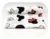 Scutec din muselina tetra 70×80 cm model Minnie Mouse
