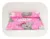 Scutec din muselina tetra 70×80 cm model Pink Girl