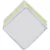 Set 10 batistute din bumbac pentru copii 20×20 cm White