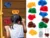 Set 10 prize de catarare pentru copii, Ikonka, cu sistem fixare inclus, Multicolor Alpinism