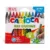 Set 12 creioane cerate, Carioca, Wax Crayons, Maxi