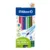 Set 12 creioane colorate hexagonale cu radiera, Pelikan