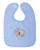 Set 2 Bavete din bumbac cu inchidere tip Velcro Blue