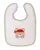 Set 2 Bavete din bumbac cu inchidere tip Velcro Ecru