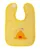 Set 2 Bavete din bumbac cu inchidere tip Velcro Yellow