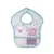 Set 2 bavete impermeabile peva 28,5 x 36 cm inchidere cu banda velcro fetite