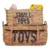 Set 2 cosuri depozitare Childhome din ratan