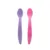 Set 2 linguri cu maner lung Lorelli Baby Care Roz, Mov
