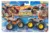 Set 2 masini Monster Truck, Hot Wheels, HW Safari si Wild Streak, HWN58