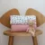 Set 2 museline Beaba bumbac 120×120 cm Bridal PinkFlowery Countryside