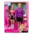 Set 2 papusi Barbie Fashionistas, 65th Anniversary, Barbie si Ken cu 6 accesorii, HXK90