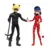 Set 2 papusi Miraculous Buburuza si Cat Noir 30 cm