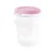 Set 2 recipiente plastic 250 ml cu gentuta izoterma Rose Miniland