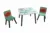 Set 2 scaune si birou Dinozauri U-Grow