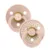 Set 2 suzete Bibs Colour Studio Collection Flower Latex tetina rotunda 0 luni+ Blush