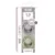 Set 2 suzete Bibs x Liberty de lux Capel Silicon tetina rotunda marime universala Fossil GreySage