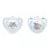 Set 2 suzete Nuk Disney Dumbo silicon M3 bleu 18-36 luni