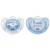 Set 2 suzete Nuk Freestyle silicon M1 blue 0-6 luni