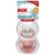 Set 2 suzete Nuk Signature Silicon M1 0-6 luni Roz