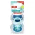 Set 2 suzete Nuk Signature Silicon M3 bleu 18-36 luni
