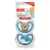 Set 2 suzete Nuk Space silicon M1 blue 0-6 luni