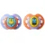 Set 2 suzete ortodontice Tommee Tippee Fun Style Hipo Zebra 0-6 luni