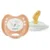 Set 2 suzete ortodontice din latex Calmy Baboo Piersica 0 luni+