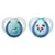 Set 2 suzete ortodontice din silicon Tommee Tippee Anytime 0-6 luni Green
