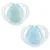 Set 2 suzete ortodontice silicon Tommee Tippee Night 0-6 luni Blue