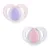 Set 2 suzete ortodontice silicon Tommee Tippee Night 18-36 luni Pink