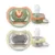 Set 2 suzete silicon Avent Ultra Air 6-18 luni Leu si Hipopotam