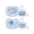 Set 2 suzete silicon Avent Ultra Soft Boy 6-18 luni