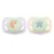 Set 2 suzete silicon Avent Ultra Start Night 0-2 luni Moon Star Fetite