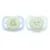 Set 2 suzete silicon Avent Ultra Start Night 0-2 luni Sleep Night Baieti