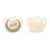 Set 2 suzete silicon Nuk For Nature 18-36 luni Crem