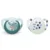 Set 2 suzete silicon glow in the dark Nuk Star Night 6-18 luni Boy