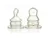 Set 2 tetine Minut Baby ortodontice silicon 3+