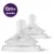 Set 2 tetine din silicon Avent Natural Response 3.0 6+ Debit 5