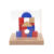 Set 26 de blocuri de construit din lemn, Viga, 3D