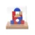 Set 26 de blocuri de construit din lemn, Viga, 3D