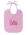 Set 3 Bavete din bumbac cu inchidere prin snur Pink