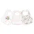 Set 3 bavete cu buzunar Kikka Boo Savanna Roz
