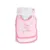 Set 3 bavete din bumbac Cangaroo Tibby Pink