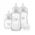 Set 3 biberoane din sticla Avent Natural Response