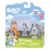 Set 3 figurine Bluey, Bingo, Muffin si Socks