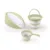 Set 3 in 1 cu suport anatomic pentru cadita, cana si galetusa cu design pliabil verde eco