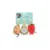 Set 3 jucarii de plus pentru bebelusi Pearhead model fructe