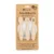 Set 3 lingurite PetiteMars din silicon bej